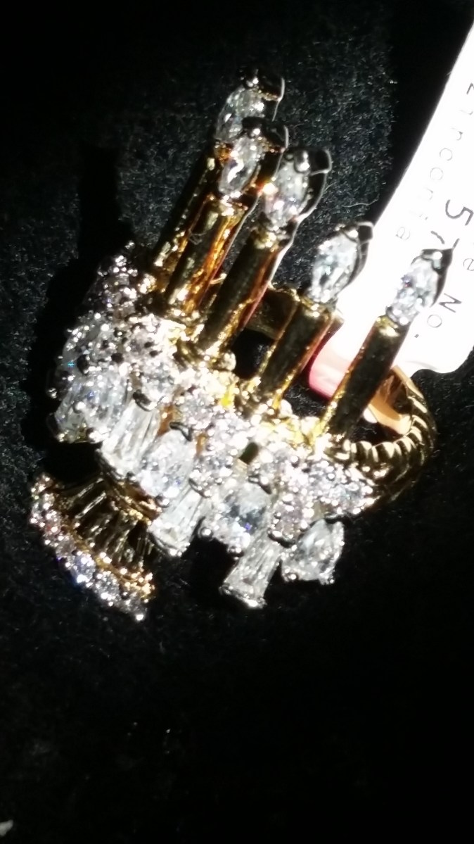 Liberace Jewels Museum Reproduction Candelabra Ring