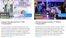 Liberace Garage adds content and transportation