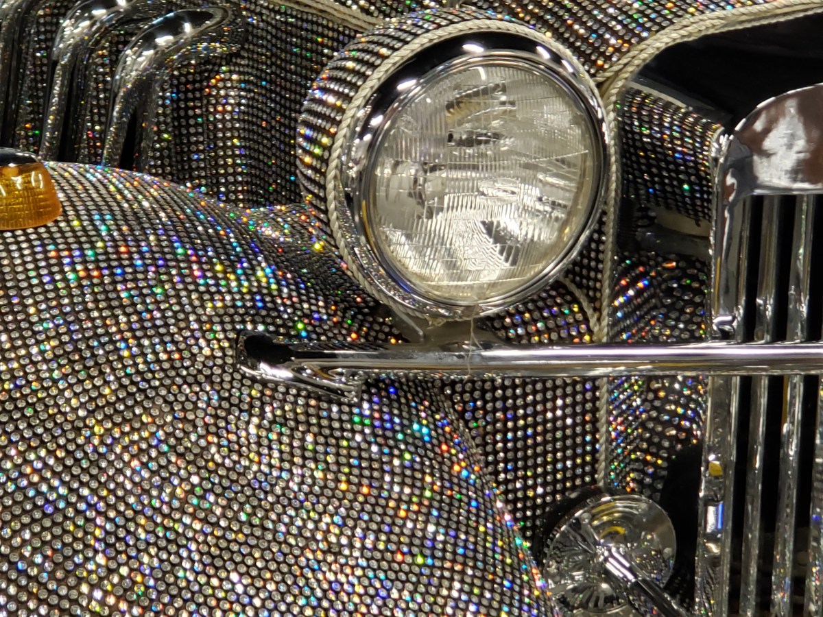 Liberace Crystal Roadster at Liberace Garage