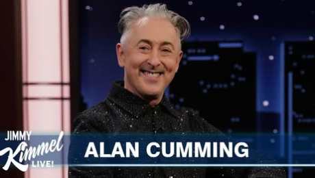 Alan Cumming talks about his visit to the Liberace Museum Collection on Jimmy Kimmel Live